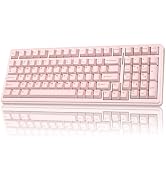 AULA F99 Wireless Mechanical Keyboard-Silent Version,Tri-Mode(BT5.0/2.4GHz/USB-C),Gasket Structur...