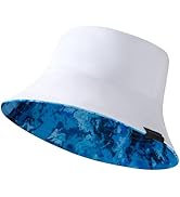 UVSAI UPF 50+ Reversible Foldable Sun Bucket Hat for Hiking Fishing Beach Safari Men Women