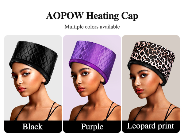 Heated Electric Thermal Steamer Cap