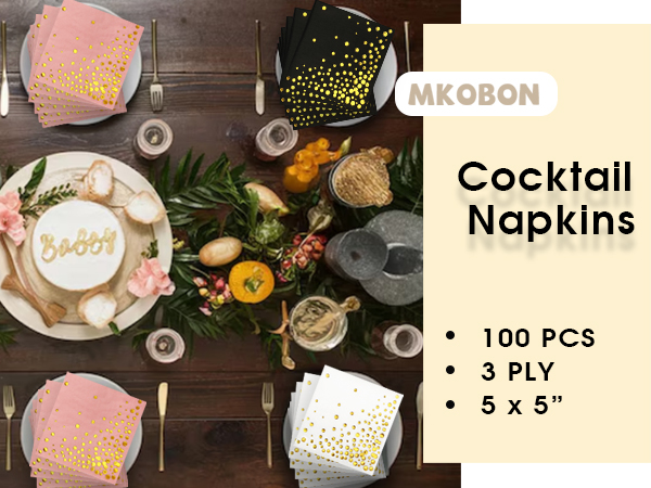 party napkins