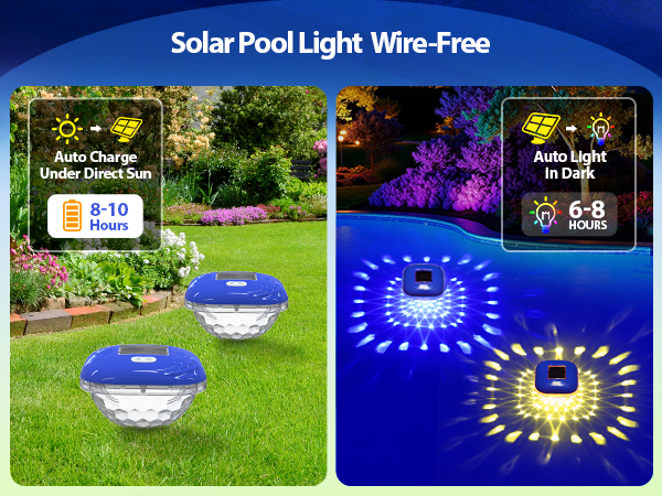 solar pool lights