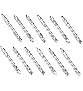 SHINEOFI 50pcs Jewelry Accessories Antique Beads Charm Charms Pendant Bar Shape Charms Silver Bar...
