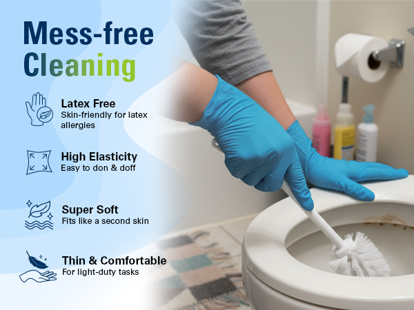 cleaning gloves