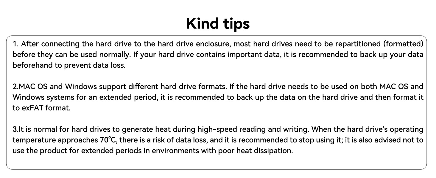 2.5 hard drive enclosure