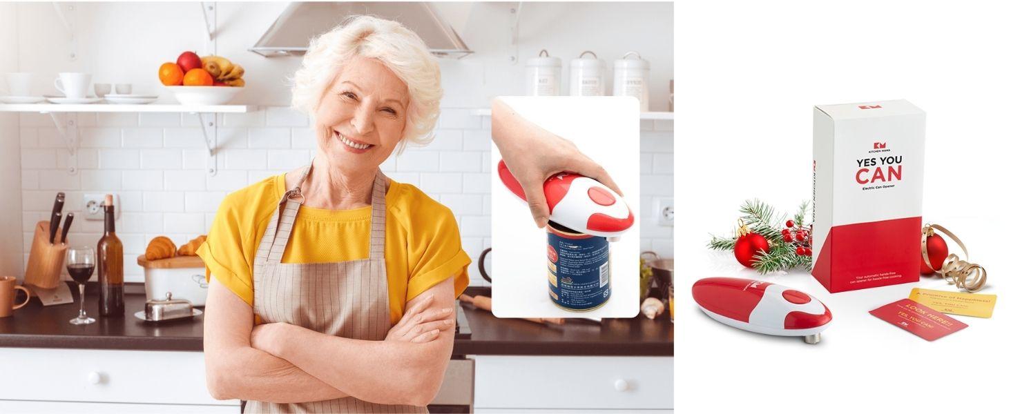 Pain Free kitchen mama can opener electric canopener beer can opener tool pop can opener