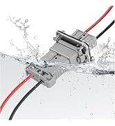 Quick Disconnect Kit for 50 Amp, IP68 Waterproof Applications: Ideal for Battery Connections in W...