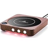 House Gem Mug Warmer - 36W Coffee Mug Warmer for Desk with Temperature Display, 2-12Hrs Auto Shut...