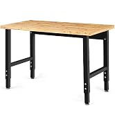 Goplus Adjustable Workbench, 48