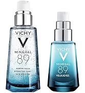 Vichy Mineral 89 Fortifying & Hydrating Daily Skin Booster | Pure Hyaluronic Acid Serum For Face ...