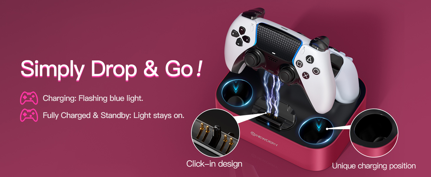 ps5 controller charger sation