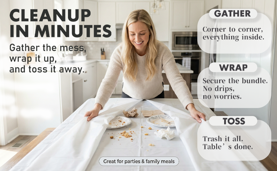 cleanup in minutes