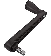 Housoutil Patio Umbrella Crank Replacement Handle, Universal 8mm/ 0.31'' Square Connector Cantile...