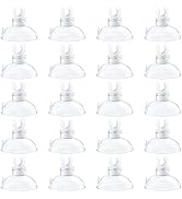 Pawfly 20 Piece Aquarium Suction Cup Clips 3/16" Airline Tubing Holders Hose Clamps for Fish Tank