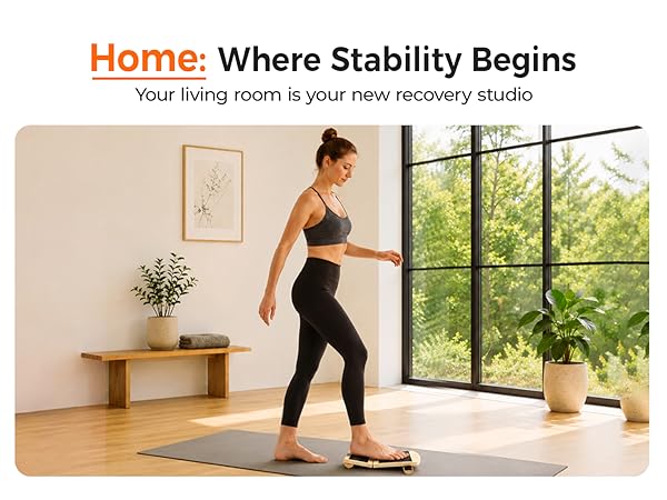 single leg balance board