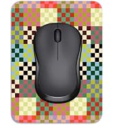 Dapesuom Small Mouse Pad, 6 x 8 Inch Thick Rubber Premium-Textured Non-Slip Portable & Washable M...