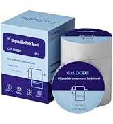 5 Pack Disposable Bath Towels, Large Compressed towel Tablets Disposable Towels Portable Thick Pa...