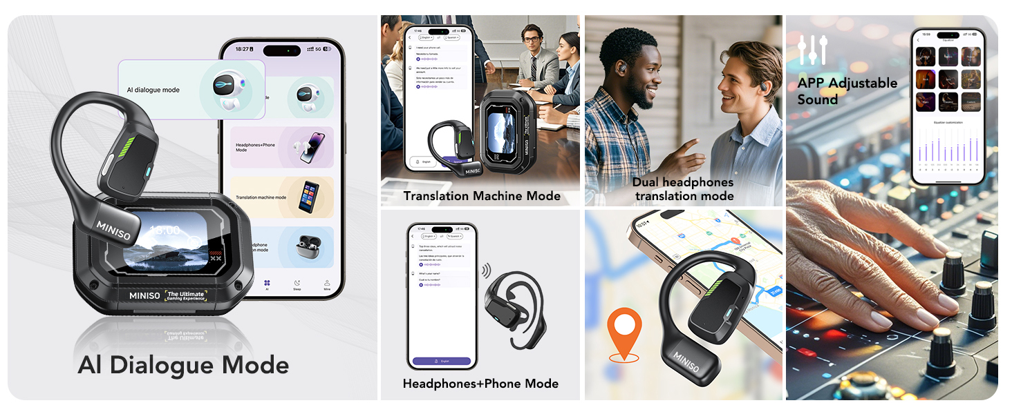 translating earbuds language translator device translating earbuds Headphones translating earbuds