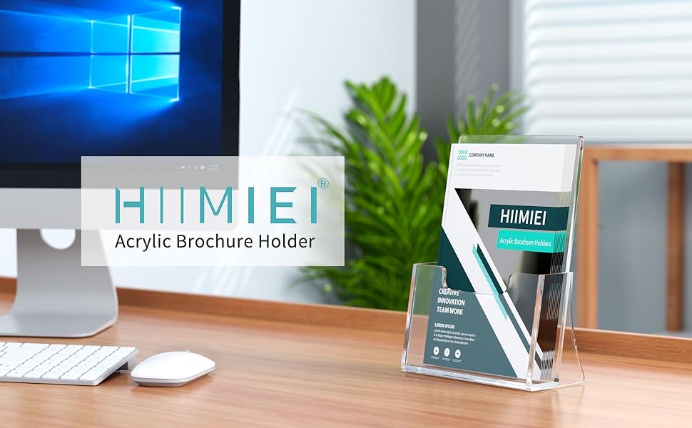 brochure holder 8.5 x 11