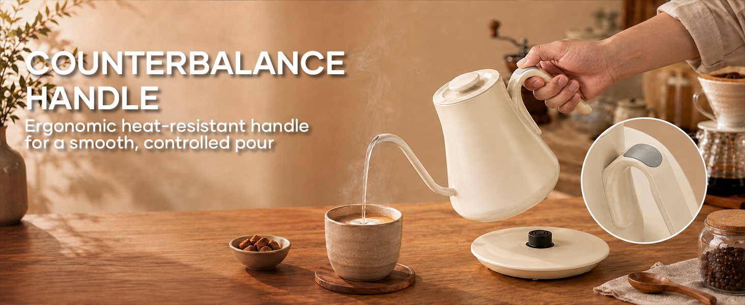 electric gooseneck kettle