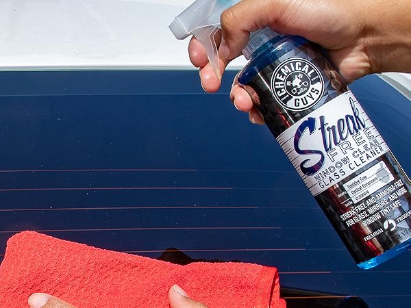 Streak Free window cleaner from Chemical Guys