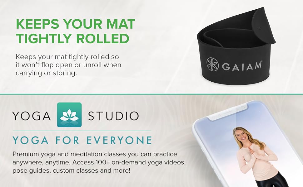 Gaiam yoga mat straps for carrying, yoga mat carrying strap, slap bands