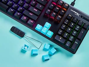 Compatible with HyperX mechanical gaming keyboards
