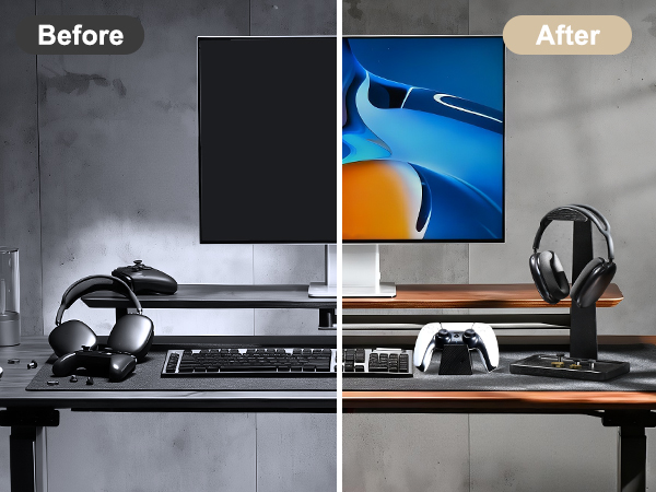 Before After