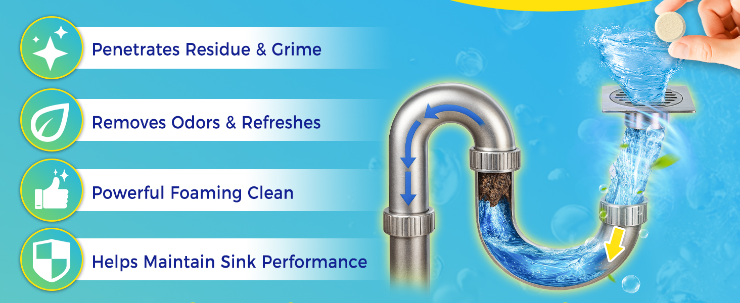 Disposal Cleaner Tablets