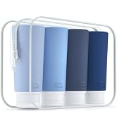 Valourgo Travel Bottles for Toiletries, Tsa Approved 3.4oz Portable Travel Bottles, BPA Free Leak...