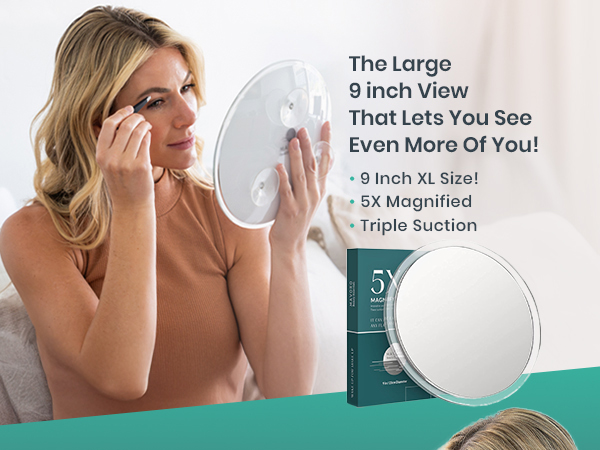 The Large 9inch view Mirror