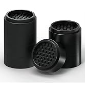Ezprotekt 1 Inch Adjustable Bed Furniture Risers, Stackable Round Heavy Duty Chair Risers (Set of...