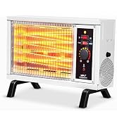 Proaira HTR65 Deluxe Radiant Space Heater, 1500W, White