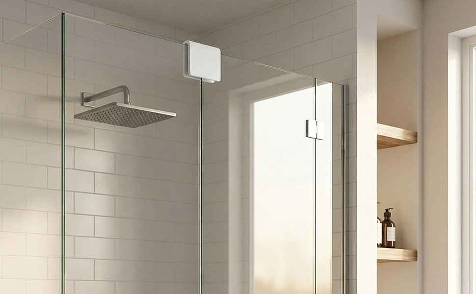 frameless shower door stopper 3/8