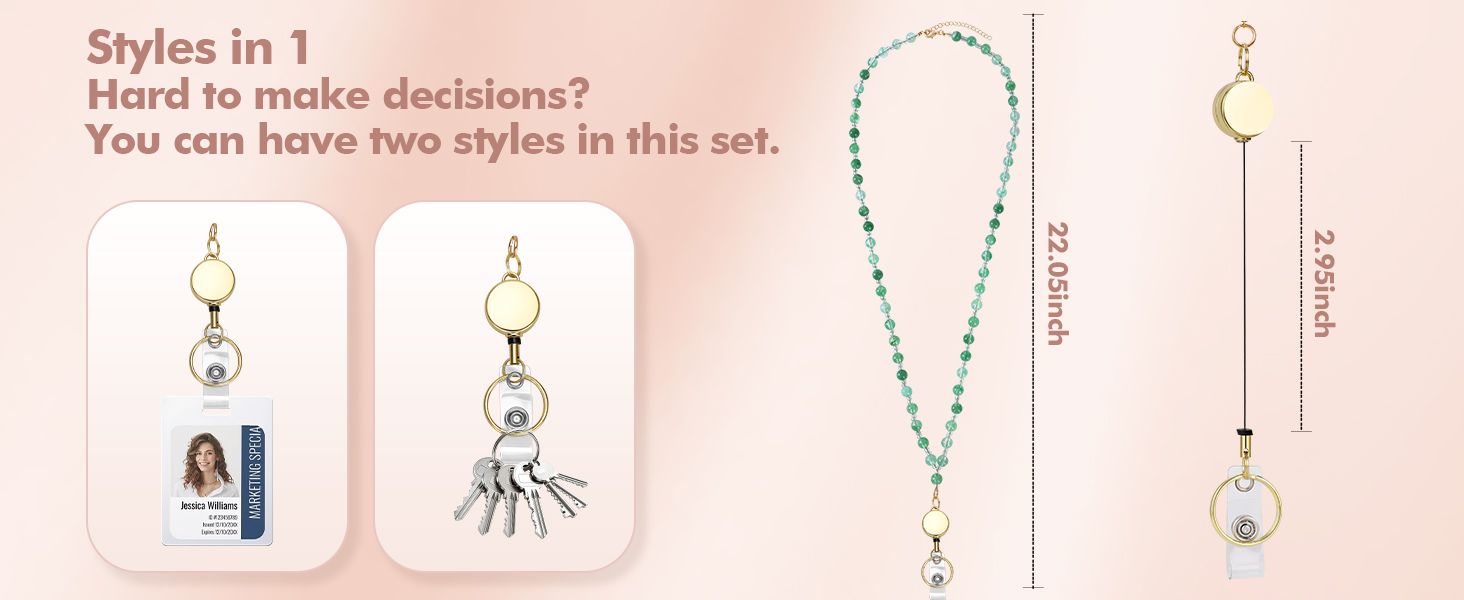 Teacher Badge Lanyards for Women