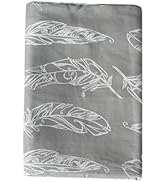 Nest Designs Swaddle Blanket | Ultra Soft Baby Blanket for Newborns | 47" by 47", Feather Grey