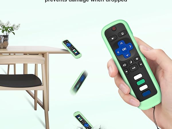 roku tv remote cover