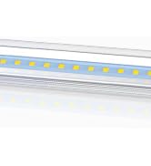 Romwish 2FT LED Type A+B Tube Light, 10W(24W Equivalent), 5000K, 1120LM, Plug and Play or Ballast...
