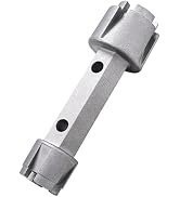 HAUTMEC Tub Drain Remover Wrench Tool Heavy Duty Aluminum Shower Bathtub Drain Removal Tool PL0030