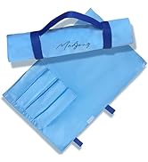 NeoDigix American Mahjong Rack Storage Bag – Roll-Up Canvas Carrier Fits 4 Racks & Pushers – Port...