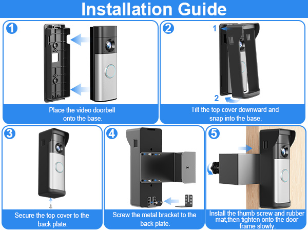 ring battery doorbell mount anti theft doorbell mount ring doorbell mount no drill adjustable