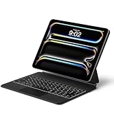 runelk Keyboard Case for iPad Pro 13-inch (M4 2024 / M5 2025), Magic-Style Magnetic Keyboard Case...