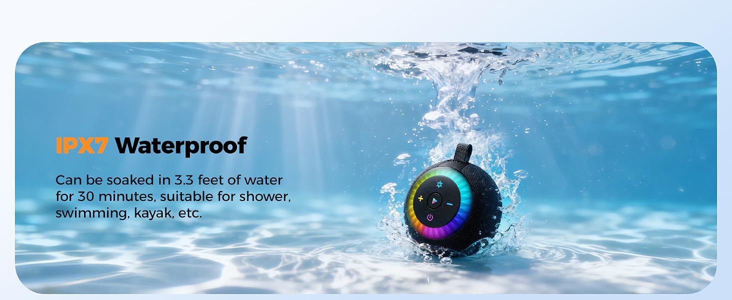 IPX7 Waterproof
