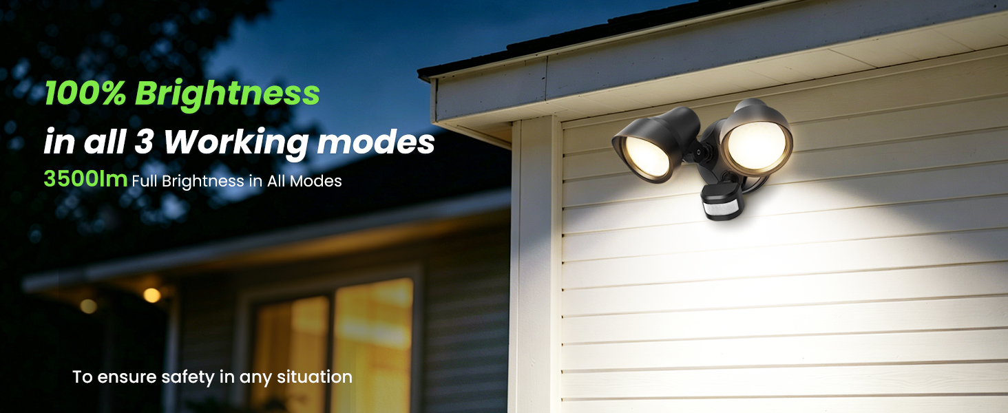 flood lights outdoor motion sensor