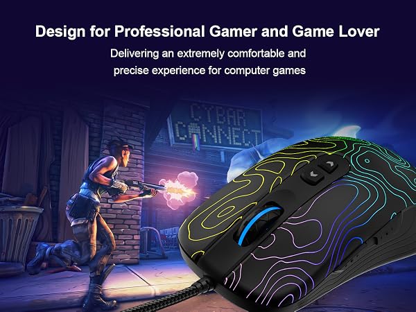 USB Wired Gaming Mouse