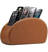 Londo Remote Control Holder with 5 Pockets - Store DVD, Blu-Ray, TV, Roku or Apple TV Remotes - P...