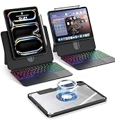 AVOAR Magnetic Keyboard Case for iPad Pro 11 Inch (M5/M4, 2025/2024) | Multi-Touch Trackpad, 7-Co...