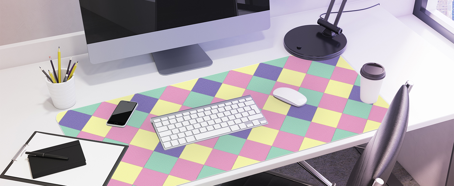 leather desk mats