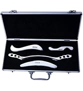 STICKON Stainless Steel Gua Sha Scraping Massage Tool Set IASTM Tools Great Soft Tissue Mobilizat...