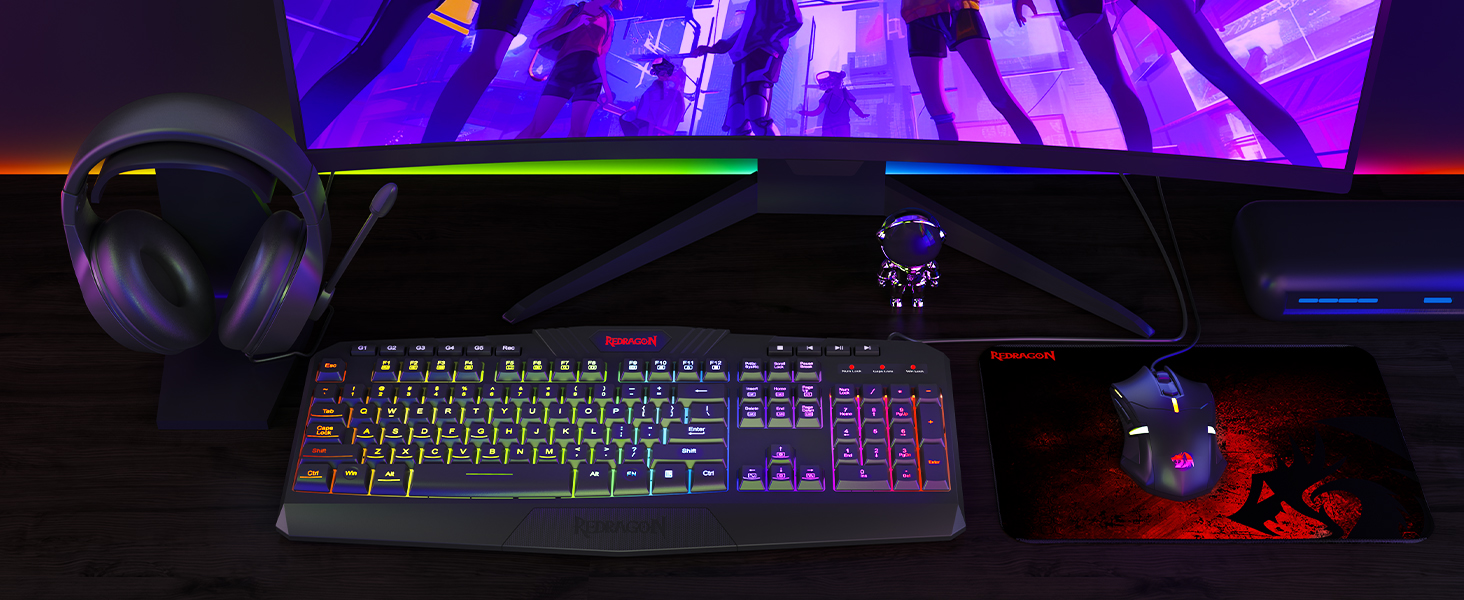 gaming keyboard and mouse