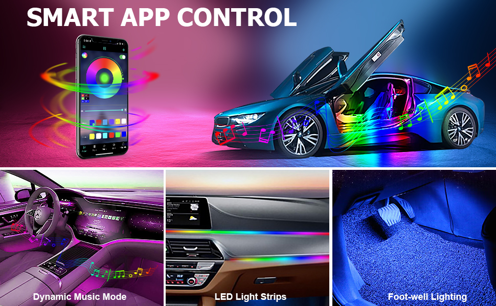 car led lights interior